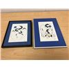 Image 1 : 2 Isaac Bignell Framed Prints - Larger approx: 10x13"