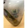 Image 5 : Heinrich (W. Germany) Large Peacock Vase Handgemalt Kmotsch Approx: 21.5"T 12"W