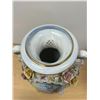 Image 11 : Large Porcelain / Ceramic Vase - Well done, but unknow Maker - Approx: 23"T 12"W