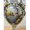 Image 4 : Large Porcelain / Ceramic Vase - Well done, but unknow Maker - Approx: 23"T 12"W