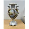 Image 5 : Large Porcelain / Ceramic Vase - Well done, but unknow Maker - Approx: 23"T 12"W