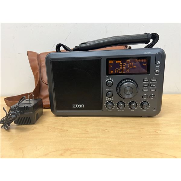 Eton Elite Series Portable Radio with Bag & Adaptor