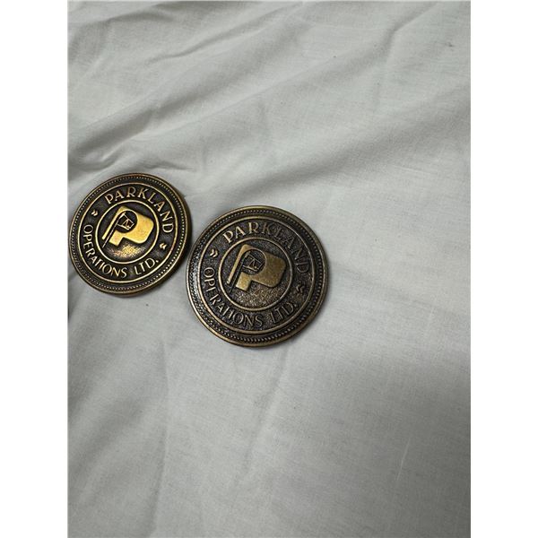 Parkland operations, LTD belt buckles