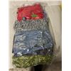 Image 1 : Assorted clothing, tops, and jeans