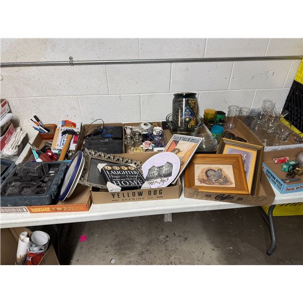 Miscellaneous lot, household tools, etc.