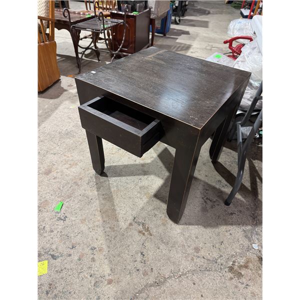 Side table with drawer