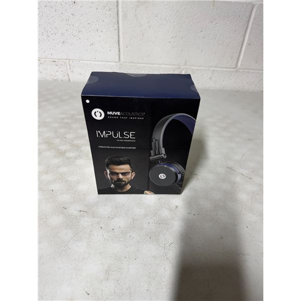 Impulse over the head headphones