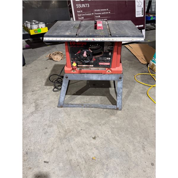 Craftsman tablesaw
