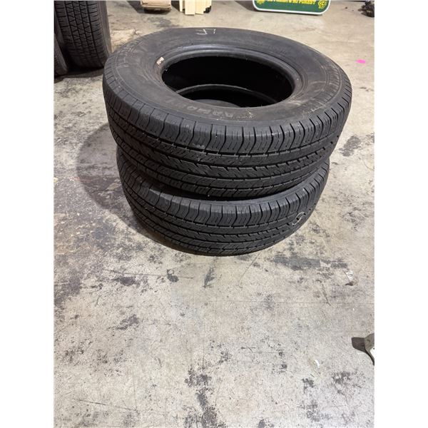 2 tires P205/75R 14