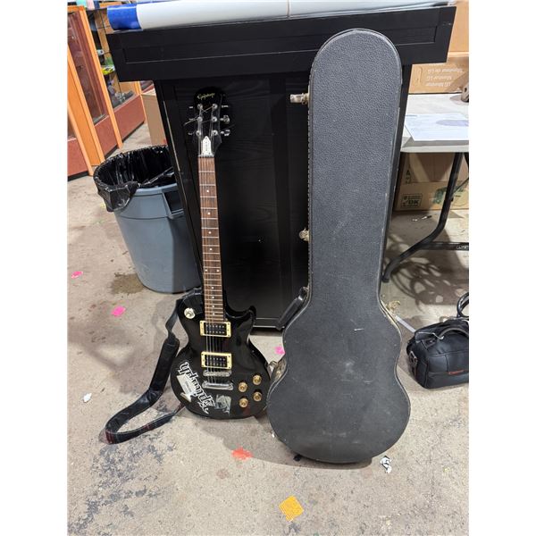 Gibson electric guitar and case
