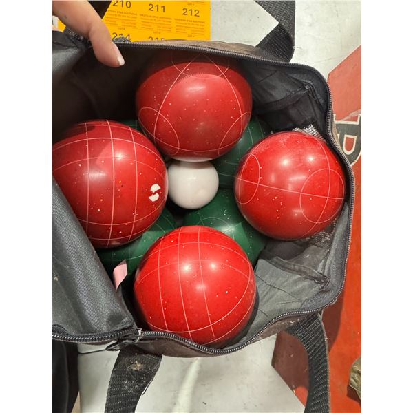 Bocce balls