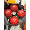 Image 1 : Bocce balls