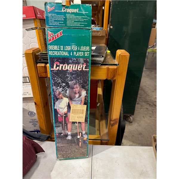 Croquet set