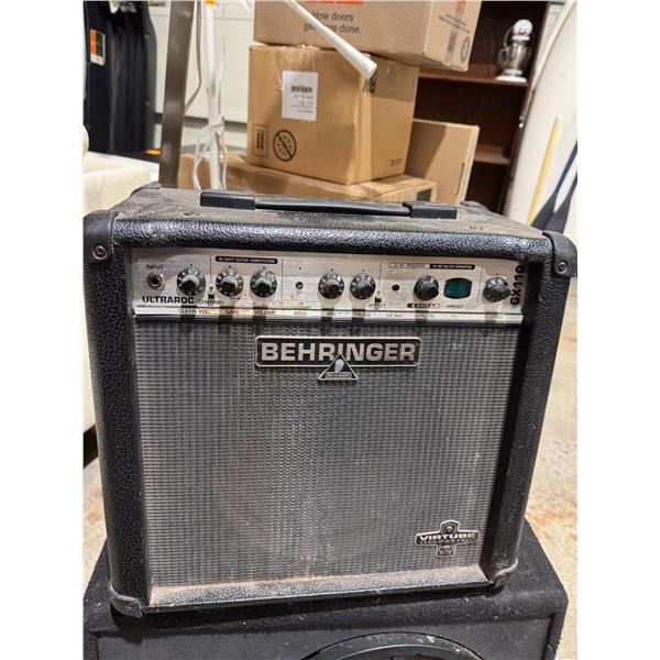 Behringer amp, no power cord