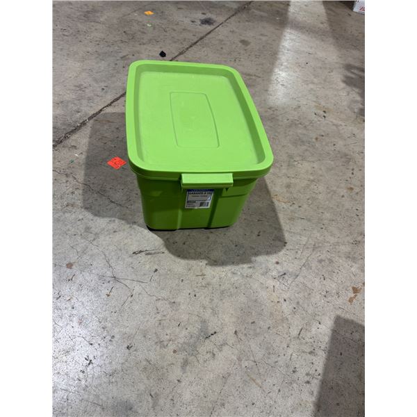 Bin with lid