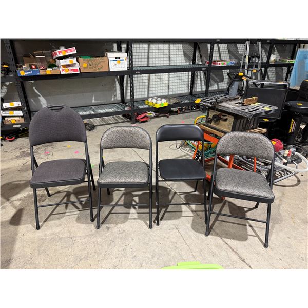 Folding chairs