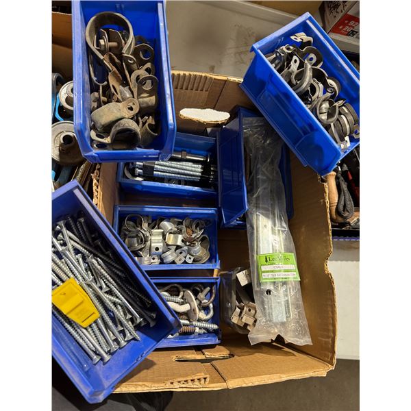 Screws, bolts, hardware, slides, etc.