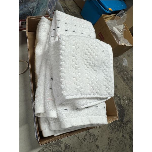Hand towels and face cloths