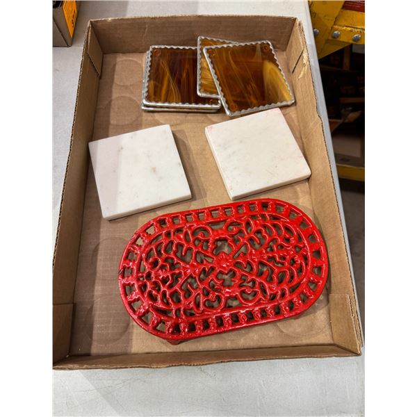 Trivet and coasters