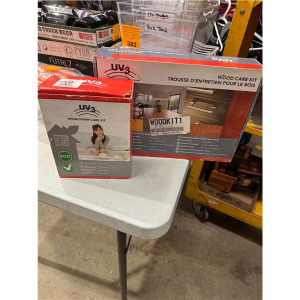 Upholstery and  Wood care kit
