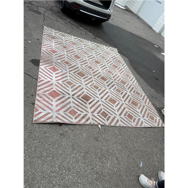 Area carpet 7'10" by 9'10"