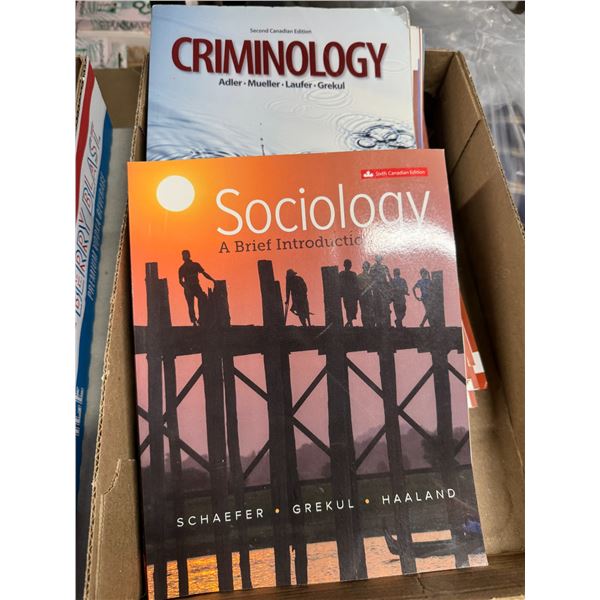 Criminology and sociology books