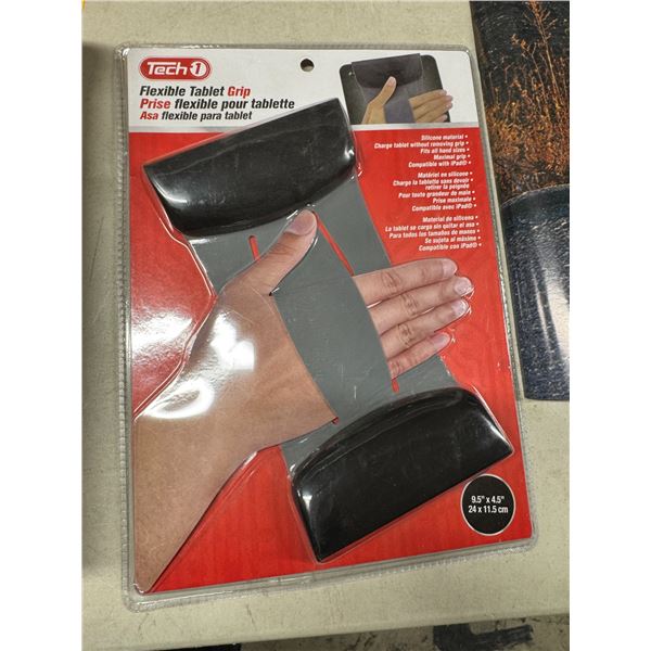 flexible, tablet grip