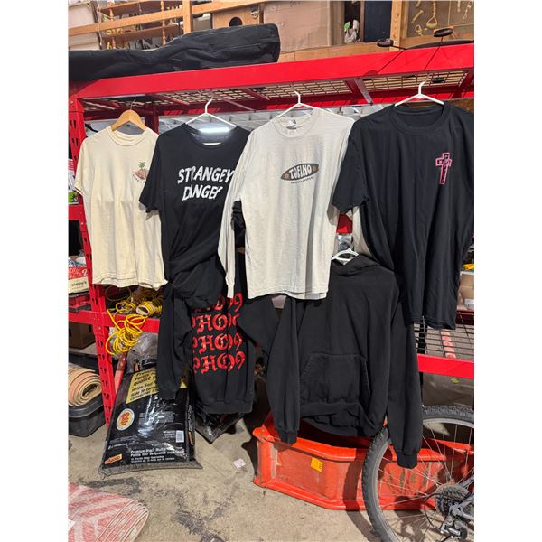 T shirts assorted sizes