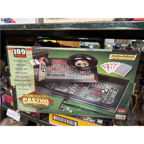 Championship, Casino table game set