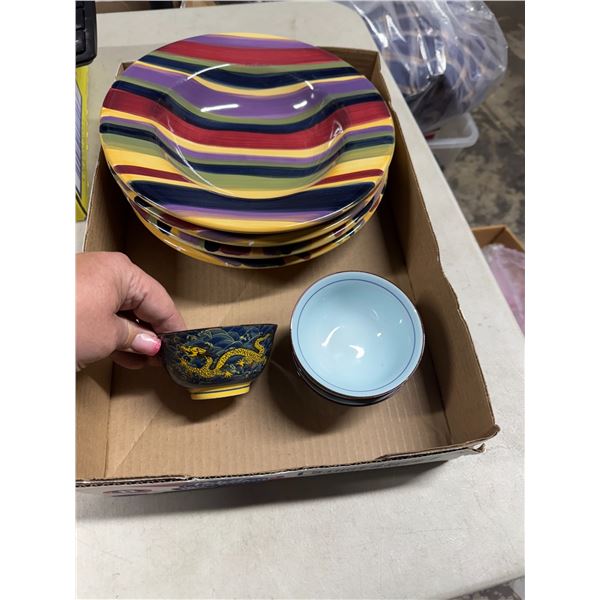 Assorted bowls
