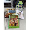 Image 1 : Cookbooks and cookie jar