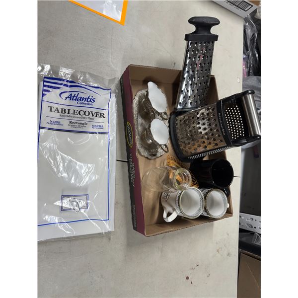 Graters and kitchen items