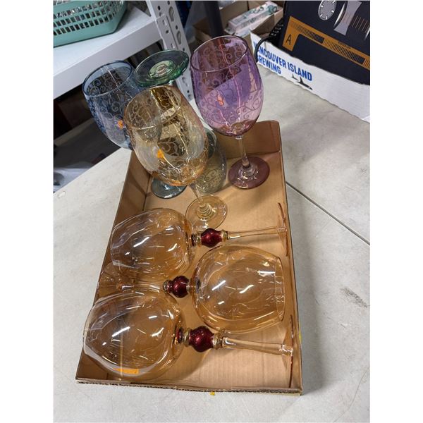 Wine glasses