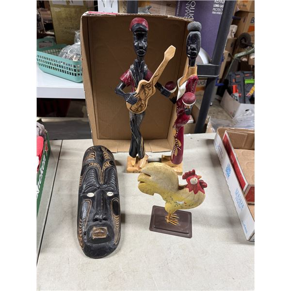 home decor carved items