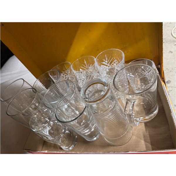 Crystal glasses and other