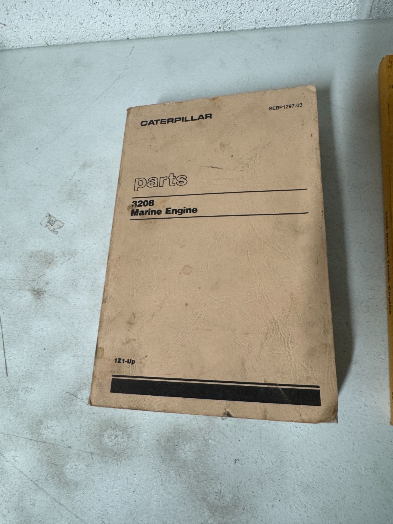 CATERPILLAR 3208 MARINE ENGINE PARTS MANUAL visual data 3