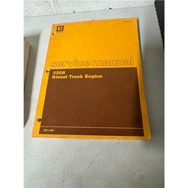Caterpillar 3208 diesel truck engine manual
