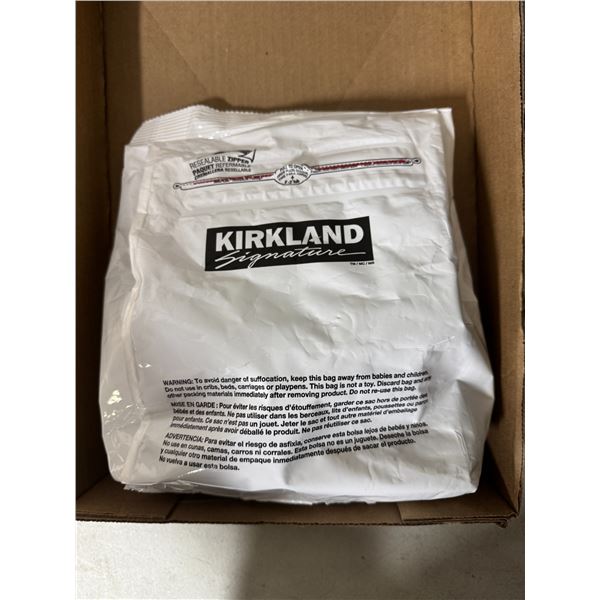 Kirkland dog treats nearly full expire 2027
