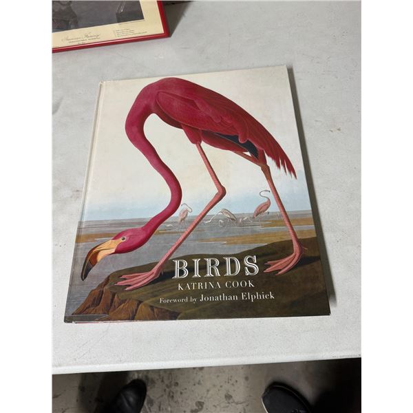 Katrina Cook birds Coffee Table book 14 x 17