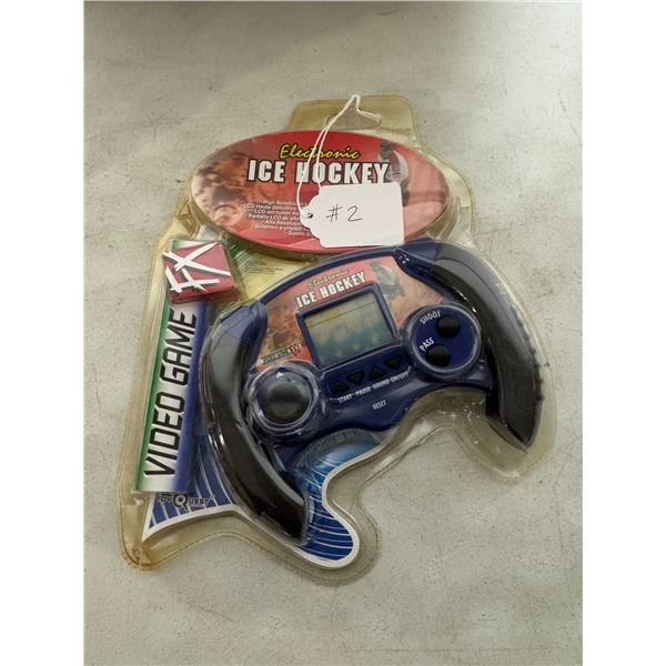 Vintage ice hockey game working