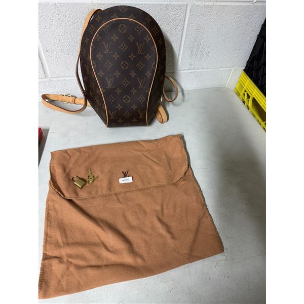 Louis Vuitton backpack authenticity up to buyer to verify before bidding