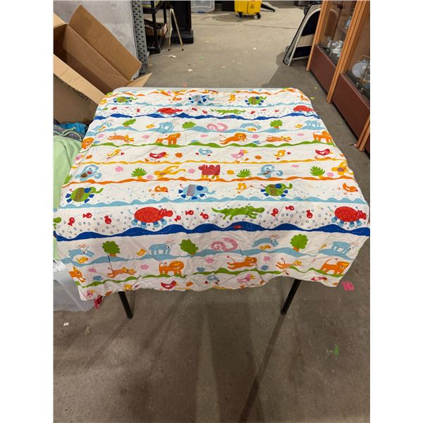 Vintage baby duvet