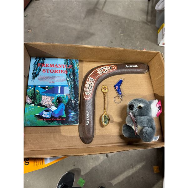Fremantle stories, boomerang, etc.