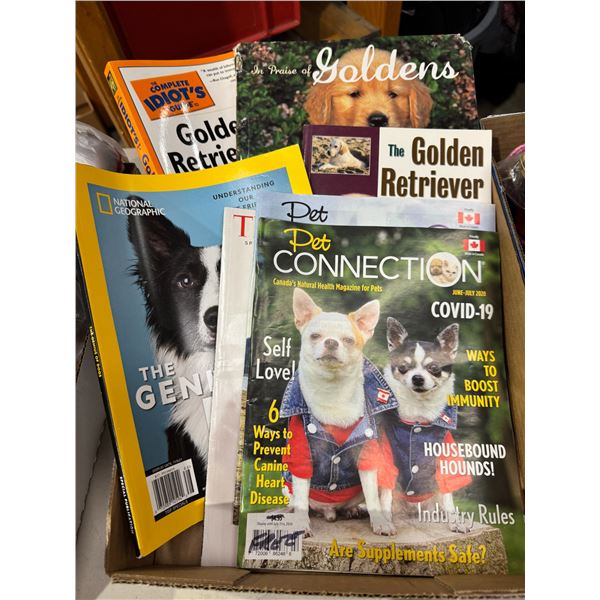 Pet magazines, etc.