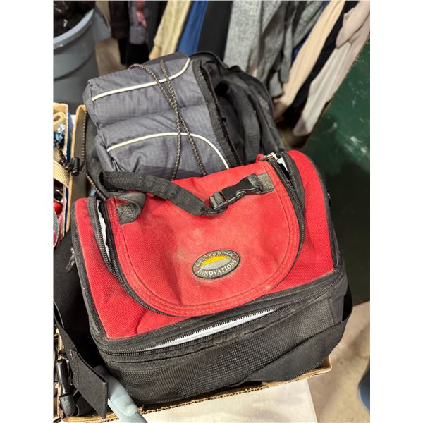Cooler bag, and water bottle holder bag