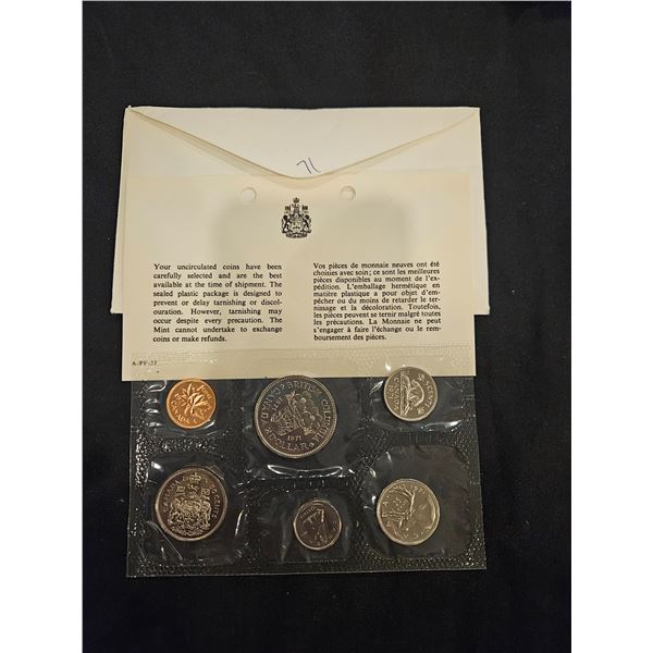 1971 uncirculated coins