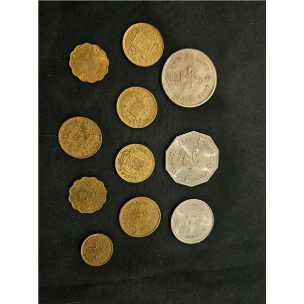 Hong Kong coins