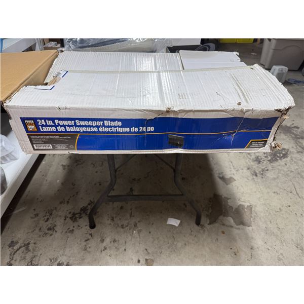 24 inch power sweeper blade