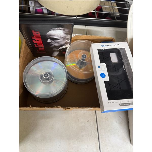 Cities, the Godfather, DVD and phone case