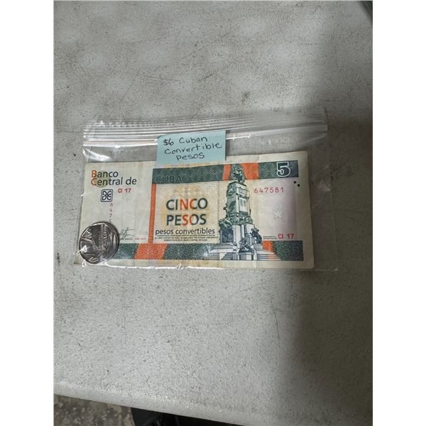 Cuban pesos